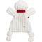 Show in main carousel: HuggleHounds Christmas HuggleFlatties Snowman Tough Plush Dog Toy, Large slide 4 of 10
