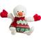 Show in main carousel: HuggleHounds Christmas Wintergreen Snowman Knottie Tough Plush Dog Toy, Small slide 4 of 9