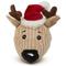 Show in main carousel: HuggleHounds Christmas Santa's Reindeer Wee Huggles Balls Tough Plush Dog Toy, Small, 5 count slide 6 of 9