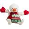 Show in main carousel: HuggleHounds Christmas Wintergreen Snowman Knottie Tough Plush Dog Toy, Large slide 2 of 9
