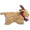Show in main carousel: HuggleHounds Christmas Tartan Tidings Reindeer Squooshie Tough Plush Dog Toy, Small slide 6 of 10