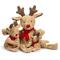 Show in main carousel: HuggleHounds Christmas Rudy Reindeer Knottie Tough Plush Dog Toy, X-Large slide 1 of 10