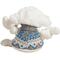 Show in main carousel: HuggleHounds Christmas Leo Lamb Knottie Tough Plush Dog Toy, Small slide 4 of 10