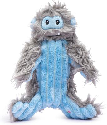 Show full view: HuggleHounds Christmas Rope X-Brace Snobro Tough Plush Dog Toy, Small slide 2 of 9