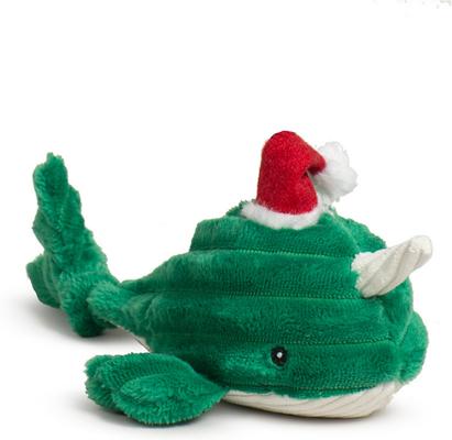 Show full view: HuggleHounds Christmas Noe Narwhal Knottie Tough Plush Dog Toy, Small slide 2 of 9