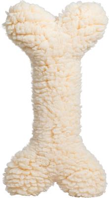 Show full view: HuggleHounds Christmas HuggleFleece Tartan Tidings Bone Tough Plush Dog Toy, X-Large slide 4 of 9