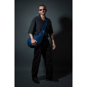 Noah & Paw Machine Washable Dog & Cat Sling Carrier, Medium, Light Blue