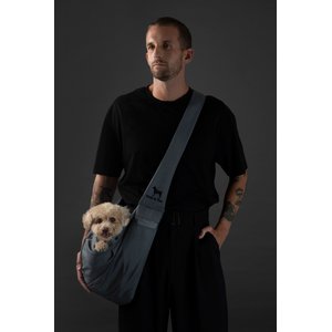 Noah & Paw Machine Washable Dog & Cat Sling Carrier, Medium, Grey