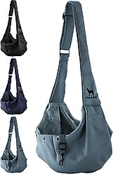 Noah & Paw Machine Washable Dog & Cat Sling Carrier, Medium, Grey