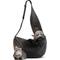 Show in main carousel: Noah & Paw Machine Washable Dog & Cat Sling Carrier, Medium, Black slide 1 of 9