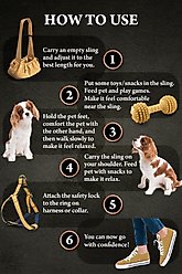 Noah & Paw Machine Washable Dog & Cat Sling Carrier, Medium, Beige slide 2 of 8