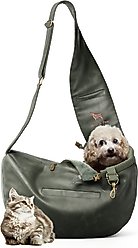 Noah & Paw Machine Washable Dog & Cat Sling Carrier, Medium, Green slide 1 of 9