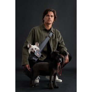 Noah & Paw Machine Washable Dog & Cat Sling Carrier, Medium, Charcoal