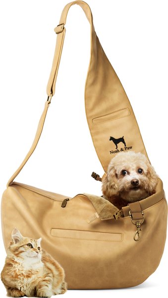 NOAH & PAW Vegan Leather 3X Safety Small Dog & Cat Sling