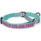 Show in main carousel: Pawtitas Personalized Reflective Martingale Dog Collar, Teal, Medium: 13 to 20-in neck, 3/4-in wide slide 1 of 10
