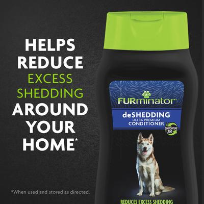 Show full view: FURminator deShedding Ultra Premium Dog Conditioner, 16-fl oz bottle slide 5 of 10