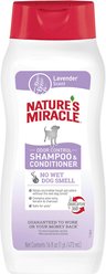 Nature's Miracle Odor Control Dog Shampoo, Lavender Scent, 16-oz bottle