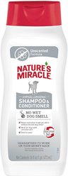 Nature's Miracle Hypoallergenic Dog Shampoo & Conditioner, 16-fl oz bottle, Unscented