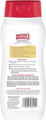 Nature's Miracle Oatmeal Dog Shampoo, 16-fl oz bottle, Pistachio Cream Scent slide 2 of 8