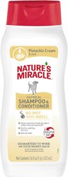 Nature's Miracle Oatmeal Dog Shampoo, 16-fl oz bottle, Pistachio Cream Scent