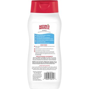 Nature's Miracle Supreme Odor Control Natural Puppy Shampoo & Conditioner, 16-oz bottle