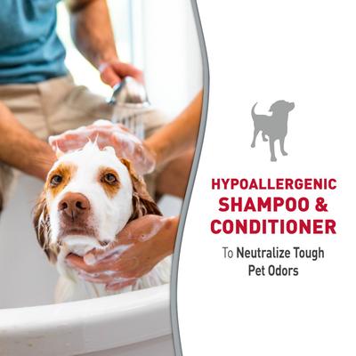 Show full view: Nature's Miracle Hypoallergenic Dog Shampoo & Conditioner, 16-fl oz bottle, Unscented slide 3 of 11