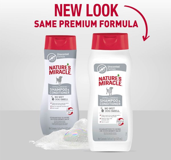 Nature's Miracle Hypoallergenic Dog Shampoo & Conditioner
