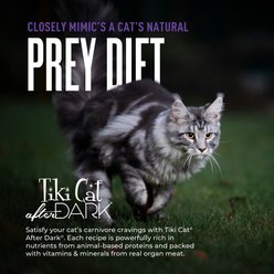 Tiki Cat After Dark Variety Pack Grain-Free Shredded Wet Cat Food, 3-oz can, case of 12 slide 2 of 9