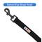 Show in main carousel: Pawtitas Solid Personalized Dog Leash, Black, Large: 6-ft long, 1-in wide slide 8 of 10