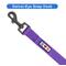 Show in main carousel: Pawtitas Solid Personalized Dog Leash, Purple, Large: 6-ft long, 1-in wide slide 8 of 10