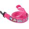 Show in main carousel: Pawtitas Solid Personalized Dog Leash, Pink, Large: 6-ft long, 1-in wide slide 1 of 10
