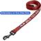 Show in main carousel: Pawtitas Solid Personalized Dog Leash, Marsala Brown, XX-Small: 6-ft long, 3/8-in wide slide 6 of 10