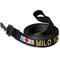 Show in main carousel: Pawtitas Solid Personalized Dog Leash, Black, Large: 6-ft long, 1-in wide slide 1 of 10