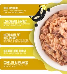 Tiki Cat Gelee Tuna Grain-Free Wet Cat Food, 2.8-oz pouch, case of 12 slide 2 of 6