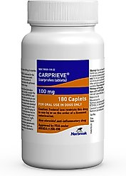 Carprieve (carprofen) Caplets for Dogs, 100-mg, 120 caplets
