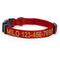 Show in main carousel: Pawtitas Solid Personalized Dog Collar, Red, X-Small: 8 to 12-in neck, 3/8-in wide slide 1 of 11