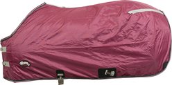 Weaver Equine 420-Denier Stable Horse Sheet, Burgundy, 80-in