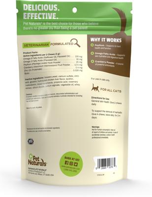 Show full view: Pet Naturals Hairball Cat Chews, 160 count slide 4 of 9