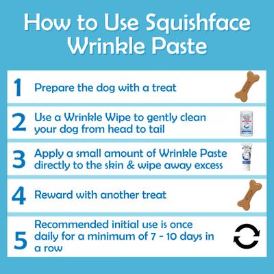 Show full view: Squishface Wrinkle Paste Dog Skin Fold Cleaner & Protectant, 2-oz tube slide 8 of 11