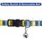 Show in main carousel: Pawtitas Multicolor Personalized Breakaway Cat Collar, Blue/Yellow/Green, X-Small: 8 to 12-in neck, 3/8-in wide slide 8 of 10