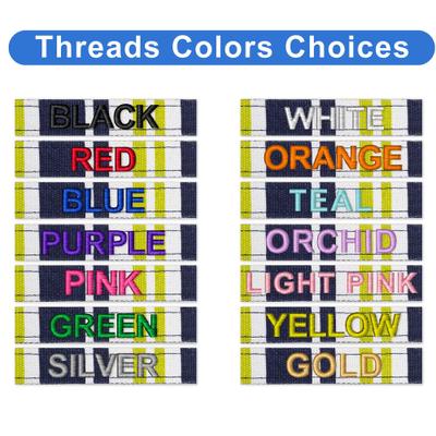 Show full view: Pawtitas Embroidered Name & Phone Adjustable Polyester Personalized Dog Collar, Green / White / Blue, Medium: 13 to 20-in neck, 3/4-in wide slide 3 of 9