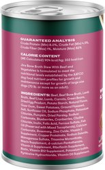 Jinx Bone Broth Stew with Beef & Vegetables Grain-Free Wet Dog Food, 13-oz can, case of 12 slide 2 of 8