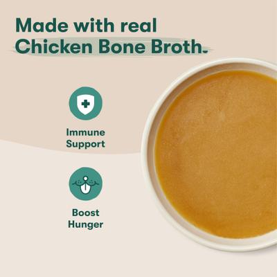 Show full view: Jinx Kibble Sauce Chicken Bone Broth Wet Dog Food Topper, 12-fl oz bottle slide 3 of 11