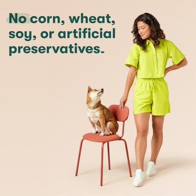 Show full view: Jinx Homemades Grain-Free Beef & Chicken Pate Wet Dog Food Meal Topper, 3-oz pouch, case of 8 slide 5 of 10