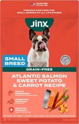 Jinx Small Breed Salmon, Sweet Potato & Carrot Recipe Dry Dog Food, 11.5-lb