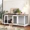 Show in main carousel: Dawnspaces 94.5-in 2 Dog Furniture Style Dog Crate, White, 48 inch slide 2 of 9