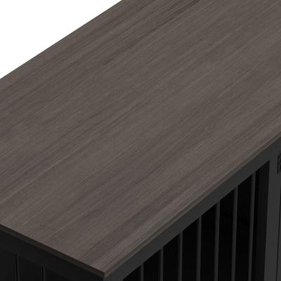 Show full view: Dawnspaces 86.6-in 2 Dog Furniture Style Dog Crate, White, 42 inch slide 10 of 10