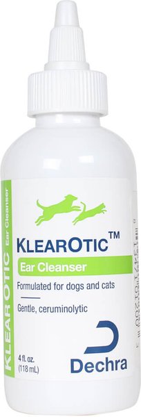 Show full view: KlearOtic Ear Cleanser for Dogs & Cats, 4-oz bottle slide 1 of 1