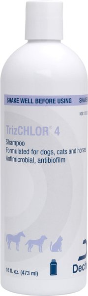 Show full view: TrizCHLOR 4 Shampoo Dogs, Cats & Horses, 16-oz bottle slide 1 of 9
