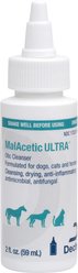 MalAcetic ULTRA Otic Cleanser for Dogs, Cats & Horses, 2-oz bottle